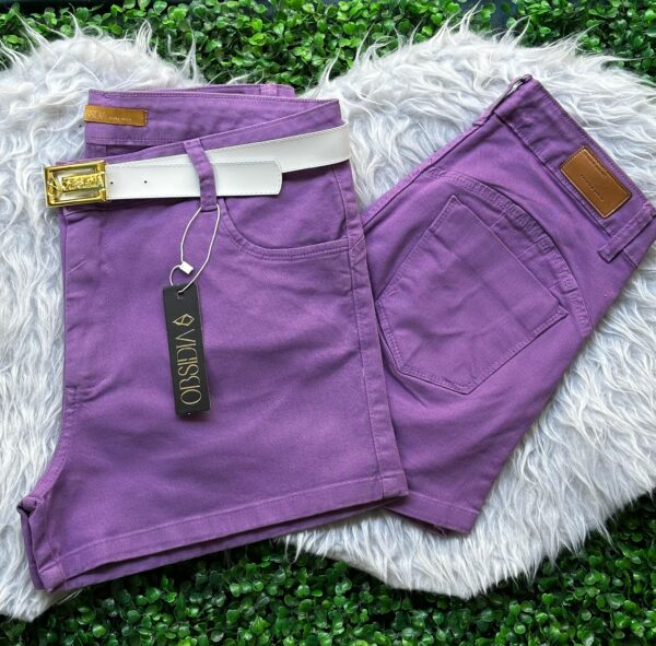 Short colorido com elastano - Imagem 10