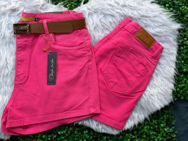 Short colorido com elastano - Imagem 7