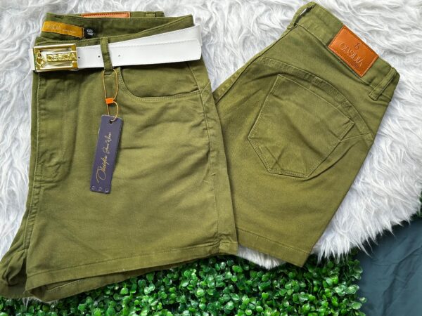 Short colorido com elastano - Imagem 4