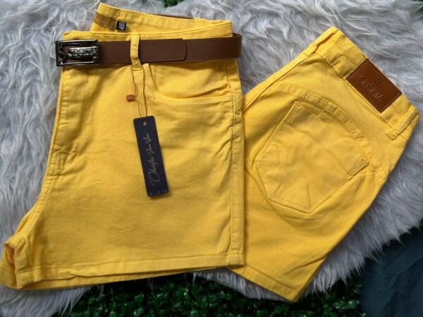 Short colorido com elastano - Imagem 5